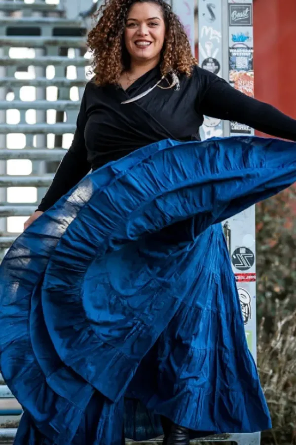 The TwoSisters Gypsy|Gypsy Rokken-Real Gypsy Rok Blauw (0ok extra breed)