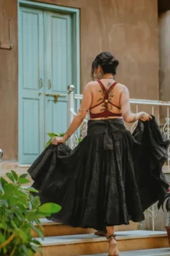 The TwoSisters Gypsy|Gypsy Rokken-Real Gypsy Rok Bruin