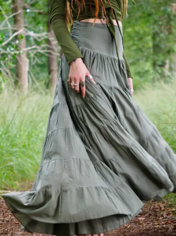 The TwoSisters Gypsy|Gypsy Rokken-Real Gypsy Rok Mosgroen (Ook Extra Breed)