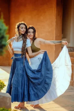 The TwoSisters Gypsy|Gypsy Rokken-Real Gypsy Rok Wit (ook extra breed)