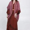 The TwoSisters Plus Size|Nomad Chic Collectie-Terra Soul Kimono Oud Roze