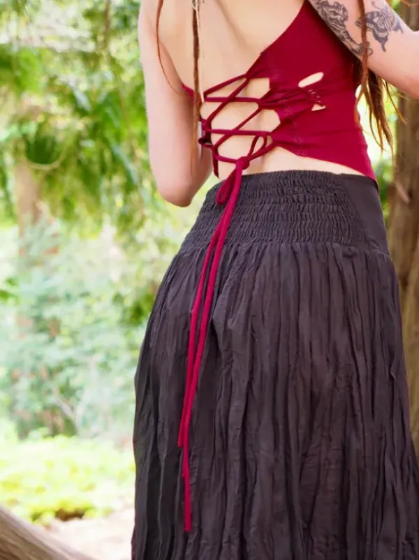 The TwoSisters Ibiza|Gypsy-The Graces rok Bruin (ook extra Breed)