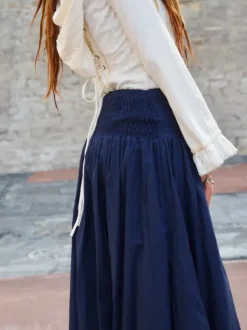 The TwoSisters Ibiza|Gypsy-The Graces rok Donkerblauw (ook Extra Breed)