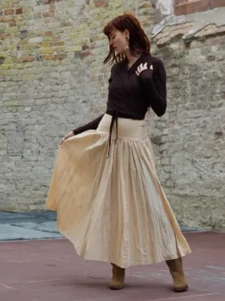 The TwoSisters Ibiza|Gypsy-The Graces rok ecru / Beige (ook Extra Breed)