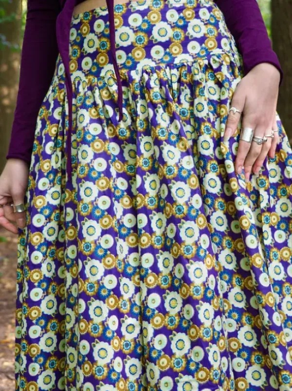 The TwoSisters Ibiza|Gypsy-The Graces rok Print paars (ook Extra Breed)