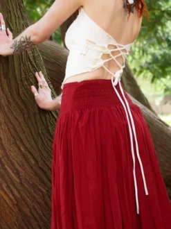 The TwoSisters Ibiza|Gypsy-The Graces rok Rood (ook Extra Breed)