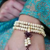 The TwoSisters Kettingen|Buddhist Malas-Tibetan Off white Mala 6 mm.