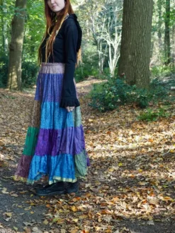 The TwoSisters Plus Size|Zijden Rokken-Zijden Gypsy Rok 421
