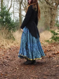 The TwoSisters Plus Size|Zijden Rokken-Zijden Gypsy Rok 221