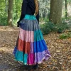 The TwoSisters Plus Size|Zijden Rokken-Zijden Gypsy Rok 407