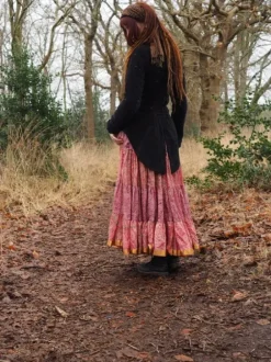 The TwoSisters Plus Size|Zijden Rokken-Zijden Gypsy Rok 218