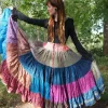 The TwoSisters Plus Size|Zijden Rokken-Zijden Gypsy Rok 437