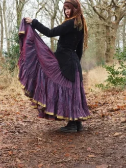 The TwoSisters Plus Size|Zijden Rokken-Zijden Gypsy Rok 223