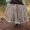 The TwoSisters Plus Size|Zijden Rokken-Zijden Gypsy Rok 269