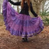 The TwoSisters Plus Size|Zijden Rokken-Zijden Gypsy Rok 227