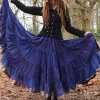 The TwoSisters Plus Size|Zijden Rokken-Zijden Gypsy Rok 224