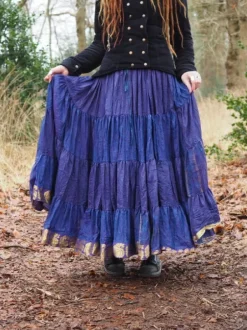 The TwoSisters Plus Size|Zijden Rokken-Zijden Gypsy Rok 224