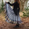 The TwoSisters Plus Size|Zijden Rokken-Zijden Gypsy Rok 219