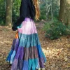The TwoSisters Plus Size|Zijden Rokken-Zijden Gypsy Rok 398