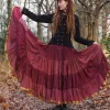 The TwoSisters Plus Size|Zijden Rokken-Zijden Gypsy Rok 272