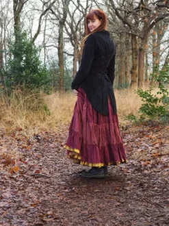 The TwoSisters Plus Size|Zijden Rokken-Zijden Gypsy Rok 272