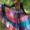 The TwoSisters Plus Size|Zijden Rokken-Zijden Gypsy Rok 433