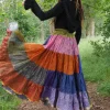 The TwoSisters Plus Size|Zijden Rokken-Zijden Gypsy Rok 340
