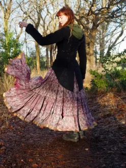 The TwoSisters Plus Size|Zijden Rokken-Zijden Gypsy Rok 73