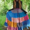 The TwoSisters Plus Size|Zijden Rokken-Zijden Gypsy Rok 312