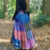 The TwoSisters Plus Size|Zijden Rokken-Zijden Gypsy Rok 410