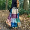 The TwoSisters Plus Size|Zijden Rokken-Zijden Gypsy Rok 401
