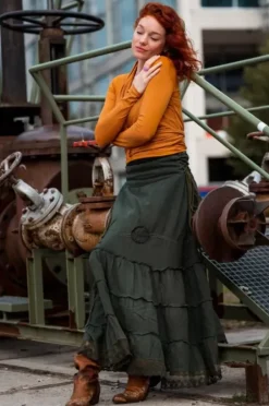 The TwoSisters Plus Size|Plus Size-Ziva Rok Groen
