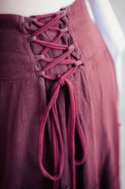 The TwoSisters Plus Size|Plus Size-Ziva Rok Marroon rood
